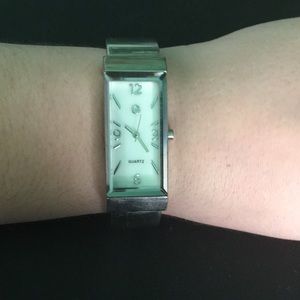 Vintage Gossip cuff watch silver toned GSP…